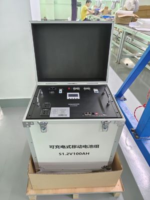 central eléctrica portátil de las telecomunicaciones Lifepo4 de la batería del estante del servidor 48V