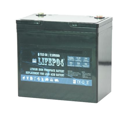 Batería de litio de reserva portátil del ABS de la batería del poder 12v 24ah Lifepo4