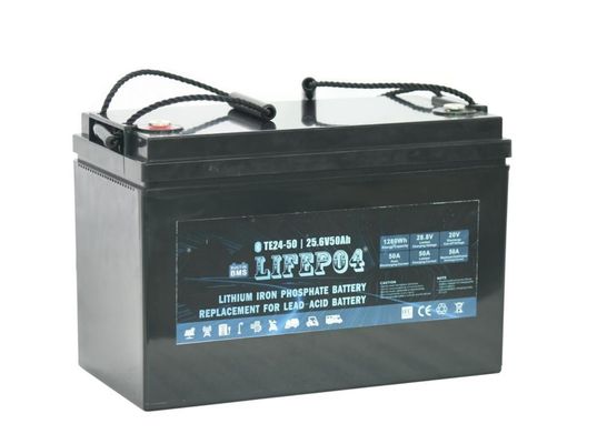 Batería portátil del litio de la batería de 24v 50ah Lifepo4