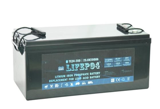ABS portátil Li Fe Phosphate Battery de la batería Lifepo4 de 24V 120AH