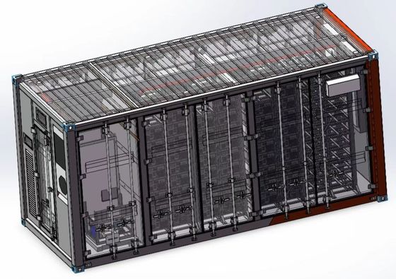 Almacenamiento de energía de Lifepo4 51.2v BESS Power System 500kw ESS