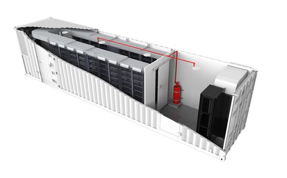 MWH BESS Battery Energy Storage System 500kwh a la batería 1,37 del MWH ESS