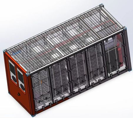 Lifepo4 pre dirigió la batería del flujo de BESS Energy Storage System 500kw ESS