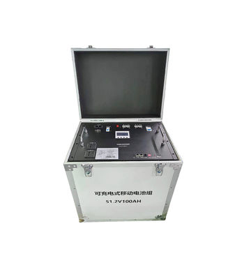 51.2v tonelero de reserva portátil Emergency Battery Pack de la batería 100ah
