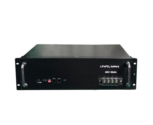 5120 batería de litio de la batería de voltio Lifepo4 del sistema eléctrico 50AH 48 de las telecomunicaciones