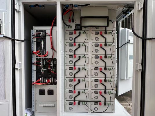 Envío Sistema de almacenamiento de energía con batería BESS de AC400V con tolerancia a altas temperaturas y tecnología de baterías de iones de litio