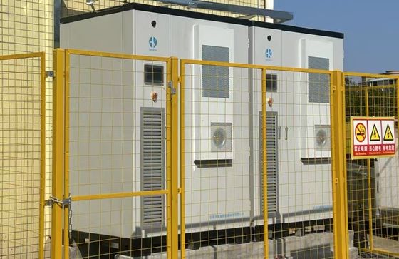 Sistema de almacenamiento de energía de batería BESS con certificación UL