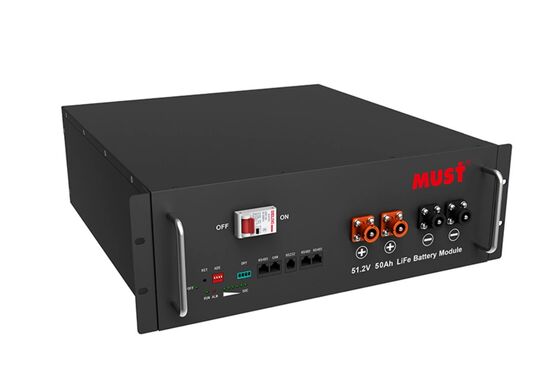 Sistemas de respaldo de batería de telecomunicaciones de 48 V 100 AH montados en bastidor