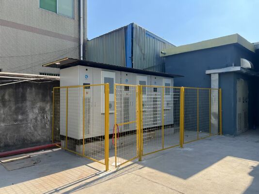Sistema de almacenamiento de energía de batería BESS compacto adecuado para uso industrial comercial